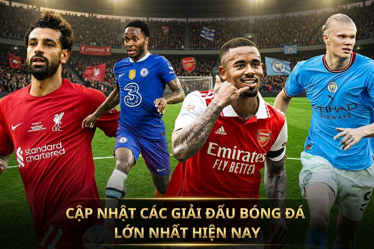 Những giải đấu được phát sóng trên CakhiaTV