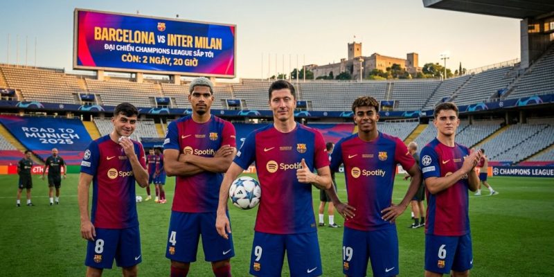 Barcelona Tu Tin Truoc Dai Chien Champions League Sap Toi
